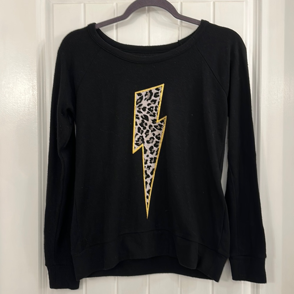 Chaser sweatshirt, size S, black